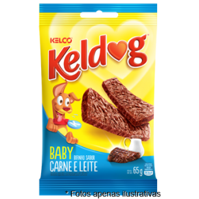 Keldog Bifinho  Baby Carne e Leite 65g